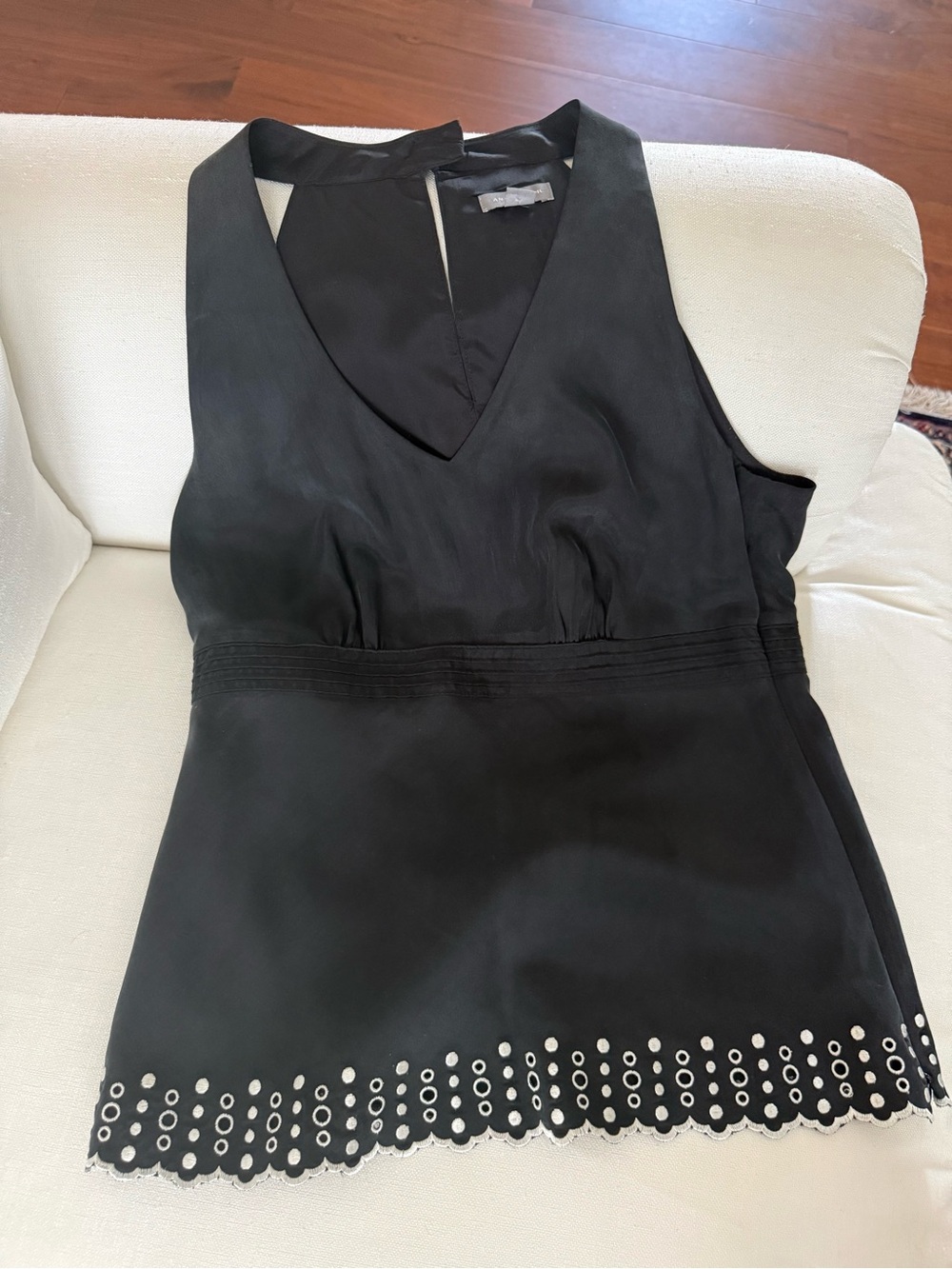 Ann Taylor Silk Lined Halter top